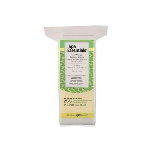 Graham Medical - Spa Essentials - 52509 - Products - Esthetic Wipe 4 X Inch White Disposable - Case/2000
