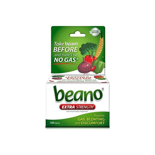 Medtech Laboratories - Beano - 04203710300 - Gas Relief 400 Galu Strength Tablet  Bottle - Bottle/1