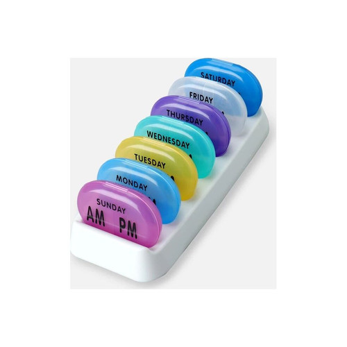 Carex Health Brands - 70075 - Pocket Med Pack With 7 Day Organizer, Standard, Am/Pm - Each