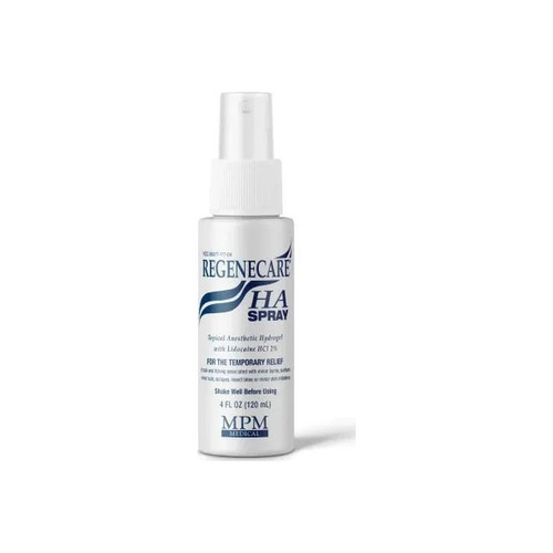 Mpm Medical - Regenecare Ha - Mp00117 - Topical Anesthetic Hydrogel Spray 4 Oz Bottle - Case/12