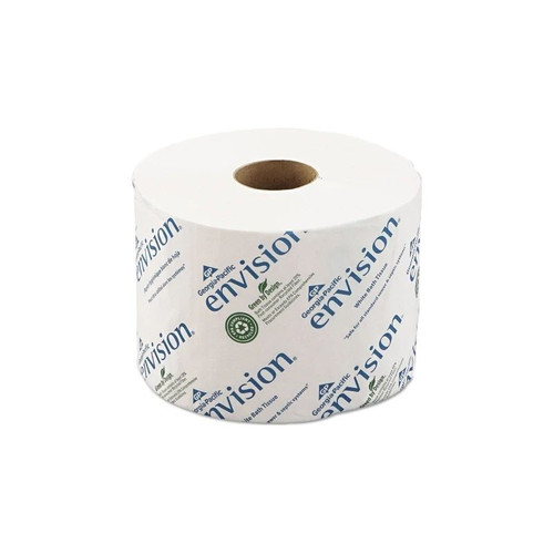 Georgia Pacific - Envision - 19448/01 - Consumer Toilet Tissue White 2 - Ply Standard Size Cored Roll 1000 Sheets 3 - 9/10 X 4 Inch - Case/48