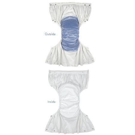 Beck'S Classic - 7430 - Unisex Adult Incontinence Brief X - Large Reusable Light Absorbency - Dozen/12