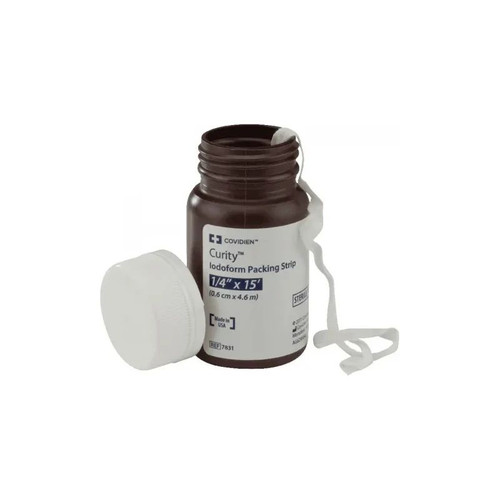 Cardinal Health - Curity - 7631 - Wound Packing Strip Non - Impregnated 1/4 Inch X 5 Yard Sterile - Each