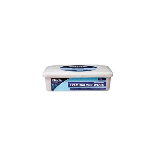 Dukal - 7748 - Wet Wipes, Adult, Soft Pack - Package/48