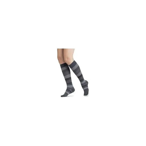 Sigvaris - 832Cmlw17 - Microfiber Shades Calf High - Long - Stripe