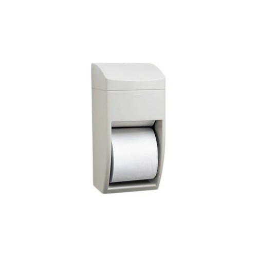 Lagasse - Bobrick Matrix - Bob5288 - Toilet Tissue Dispenser Gray Abs Plastic Manual Pull 2 Rolls Wall Mount - Each