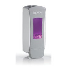 Gojo Industries - 8871-06 - Hand Hygiene Dispenser Provon Adx - 12 Gray Plastic Manual Push 1250 Ml Wall Mount - Case/6