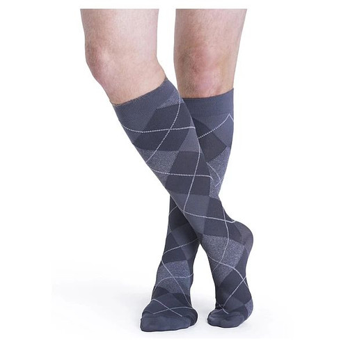 Sigvaris - 832Cssm47 - Microfiber Shades Calf High - Short - Argyle