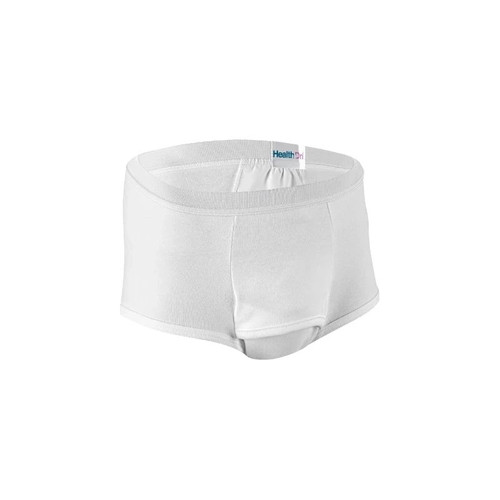 Salk - Healthdri - Bh00L - Men'S Heavy Briefs Large, 38" - 40" Waist, Washable, Latex - Free - Each