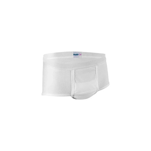 Salk - Healthdri - Bh00S - Men'S Heavy Briefs Small, 30" - 32" Waist, Washable, Latex - Free - Each