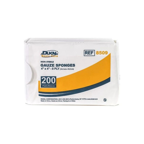 Dukal - 8507 - Gauze Sponge, Non - Sterile, 8 - Ply - Each