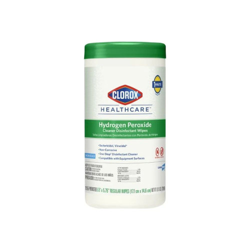 Clorox - 30825 - Wipe, Wet Hydrogenperoxide 6.75X5.75 - Carton/1