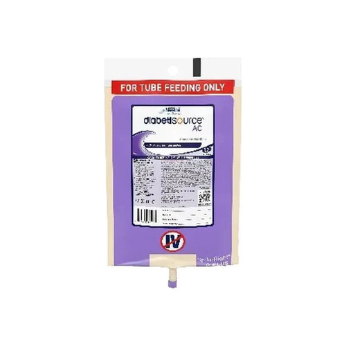 Nestle - Nestle Healthcare Nutrition - 36508100 - Diabetisource Advanced-Control Tube Feeding Spikeright Liquid 1000Ml Closed System Container, 300Kcal, Lactose-Free, Gluten-Free 