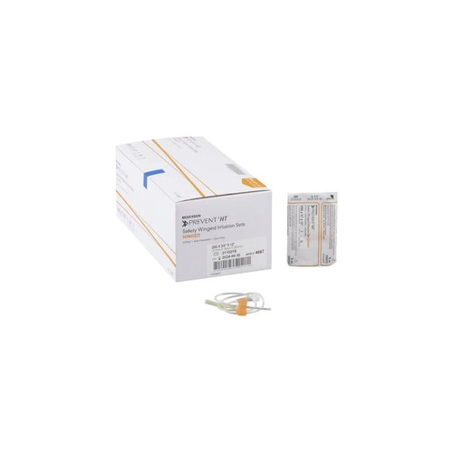 Mckesson - Prevent - 4667 - Infusion Set 25 Gauge 3/4 Inch 12 Tubing Without Port - Case/500
