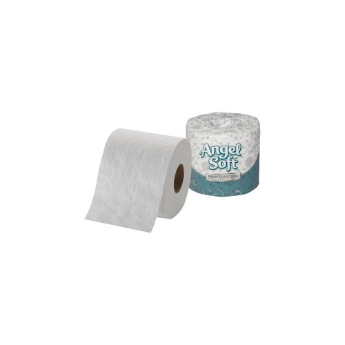 Georgia Pacific - Angel Soft Ultra Professional Series - 16840 - Toilet Tissue White 2 - Ply Standard Size Cored Roll 450 Sheets 4 X 1/20 Inch - Case/1