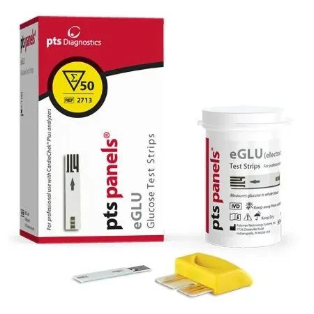 Pts Diagnostics - Panel Eglu - 2713 - Test Strips, Glucose - Box/50