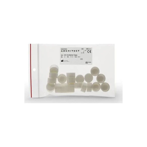 Abbott - Architect - 03E2420 - Reagent Cap White Container Caps For C16000, C8000, And Ci8200 Analyzers - Box/20