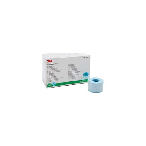 3M - Micropore S - 2770-1 - 27701 - Tape, Silicone Kind Removal X5.5Yds - Roll/1