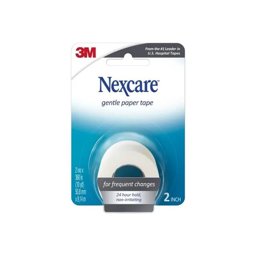 3M - Nexcare - 782 - Gentle Paper First Aid Tape 2 X 10 Yrds, Carded - Each