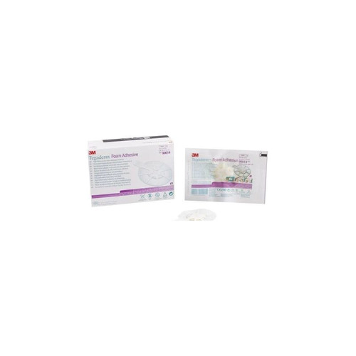 3M - Tegaderm - 90614 - Dressing, Foam Ovl 2 3/4 X3 - Box/10