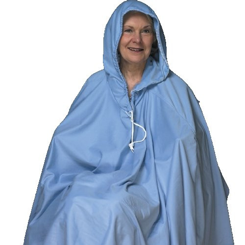 Skil-Care - 909150 - Shower Poncho With Hood - Each