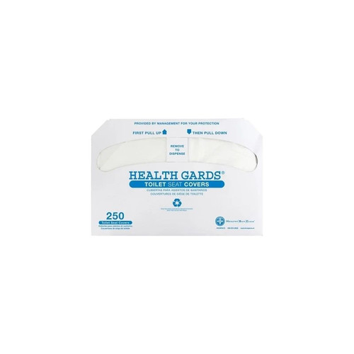 Rj Schinner - Hospeco - Hg-1000 - Health Gards Co - Toilet Seat Cover Half Fold - Case/1000