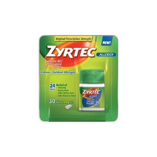Johnson & - Zyrtec - 302047300 - , Tab 10Mg - Case/24
