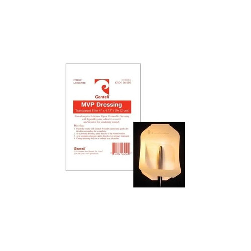Gentell - Gen16450 - Dressing, Wnd Film Trans Mvp 4X5 - Case/50