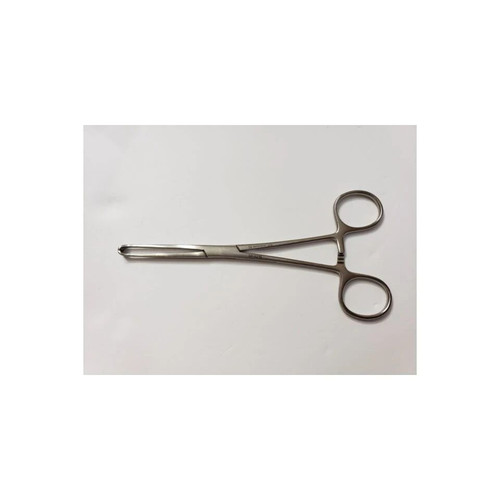 Aspen - Symmetry - 50-0215 - Products - Tissue Forceps Allis 6 Inch Length Surgical Grade Stainless Steel Nonsterile Ratchet Lock Finger Ring Handle 4 X 5 Teeth - Each