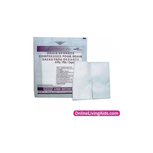Amd Ritmed - A9220 - Iv Sponge, 6 - Ply, Sterile 2S - Each
