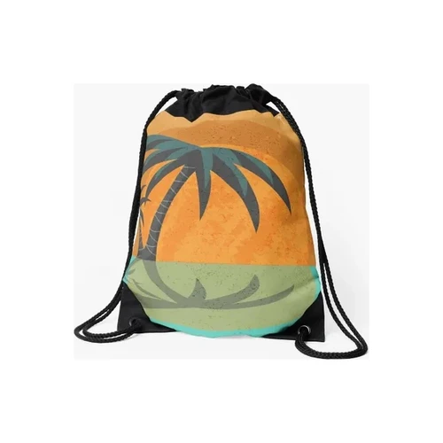 Sunset Healthcare Solutions - Bagds1312 - Logo Drawstring Bag - Each
