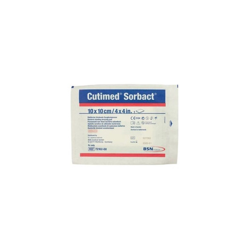Bsn Medical - Jobst - 7216210 - Cutimed Sorbact Antimicrobial Dressing, 4" X 4". - Each