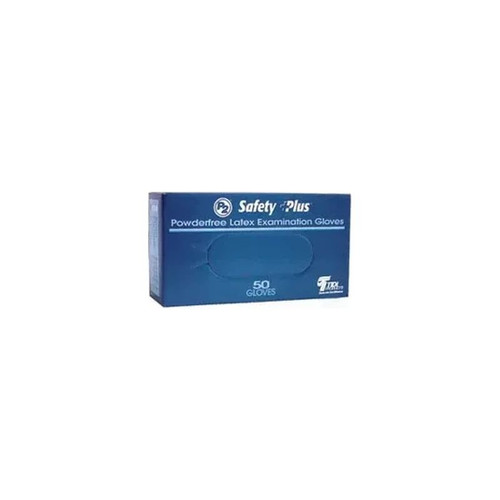 Tidi Products - Bs0470-1 - Exam Glove, 14 Mil, Ambidextrous, 12"L, Beaded Cuff, Blue, Large - Box/1