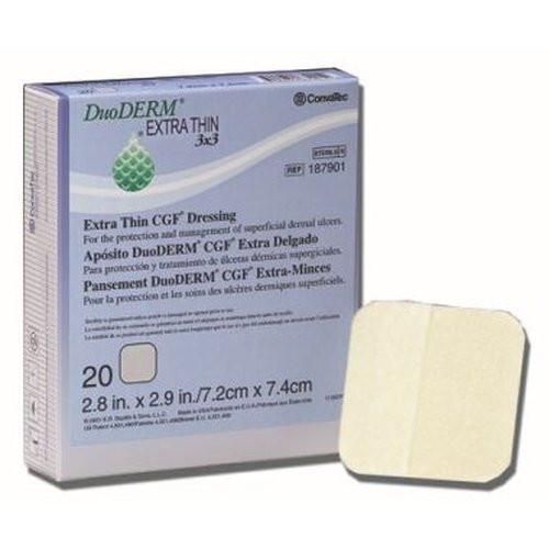 Cook Medical - 416421 - Convatec 187961 Duoderm Extra Thin Hydrocolloid Dressing 2 In X 8 - Bx//10