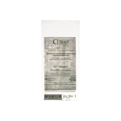 Medline - Curad - Cur250317Z - Sterile Oil Emulsion Non - Adherent Gauze - Box/36