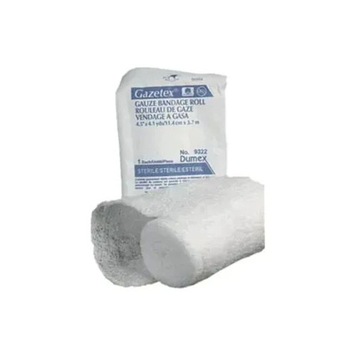 Gentell - 9321 - Gazetex Bandage Roll 2 - 1/2" X 108", 6 Ply, Sterile, Latex - Free. - Case/100