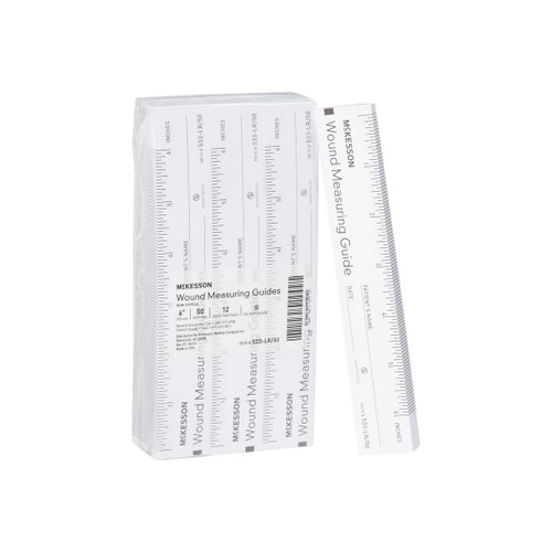 Dermarite - Rulers - Wound Measuring Guide - Package/50