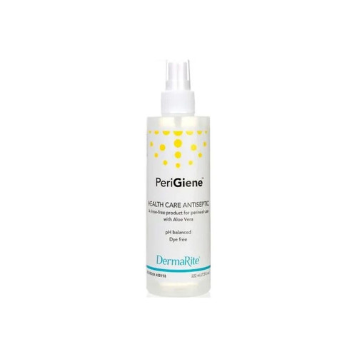 Dermarite - Perigiene - 00198 - Antimicrobial Perineal Wash Liquid 8 Oz Pump Bottle Unscented - Case/48