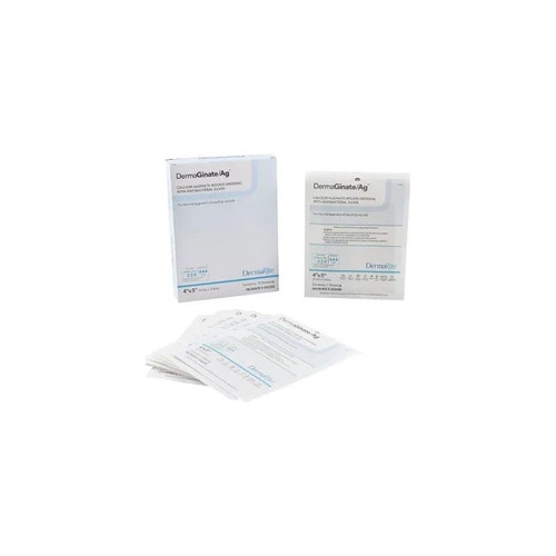 Dermarite - Dermaginate/ Ag - 00525E - Silver Alginate Dressing 4 X 5 Inch Rectangle Sterile - Box/10