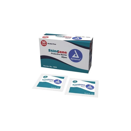 Dynarex - Stinggone - 1503 - Towelette, Stingone Barrier - Case/1000