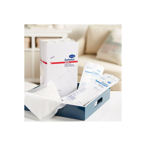 Hartmann - 15700004 - Sorbalux Absorbent Abdominal Pad, 3" X 5" - Box/25
