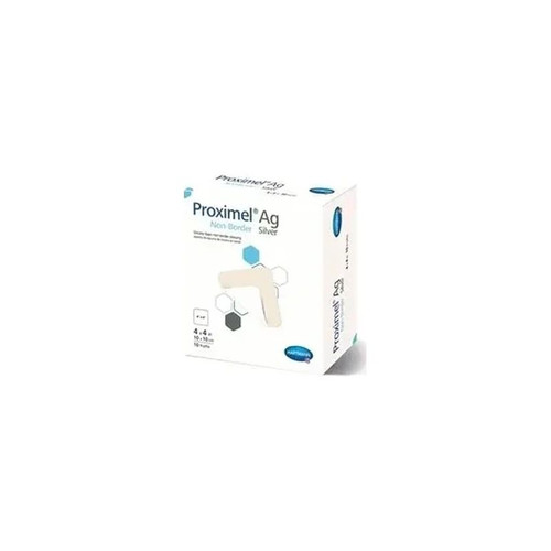 Hartmann - 15713119 - Proximel Non - Border Ag Silicone Foam Dressing, 8" X Sterile, Latex - Free. - Each