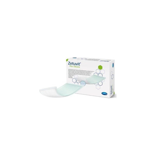 Hartmann - 413815 - Zetuvit Plus Silicone Non - Border Superabsorbent Dressing, 8" X 10" - Replaces Ev413118 - Box/10