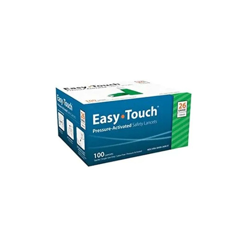 Mhc Medical - Easytouch - 826581 - Easy Touch Safety Lancet 26G (100 Count) - Box/100