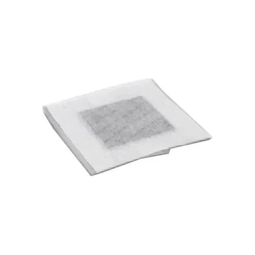 Ferris - 1766 - Polymem Silver Adhesive Cloth Backed Island Hydrogel Dressing With Nano Crystalline 6" X 3 1/2" Pad - Each