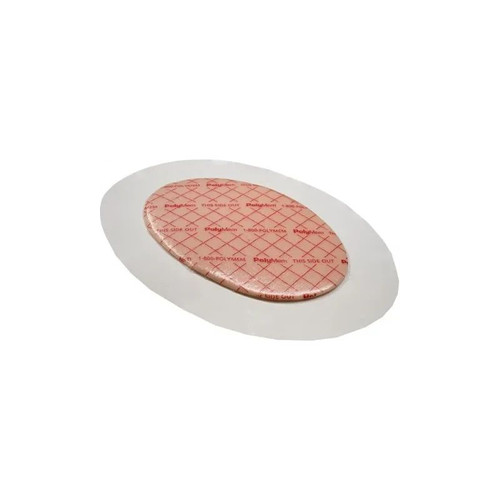 Ferris - Polymem - 2423 - Oval Silicone Border Dressing, 2" X 3". - Each
