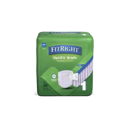 Medline - Fitright Ultra - Frsu1 - Stretch Briefs - Md/Rg - Case/80