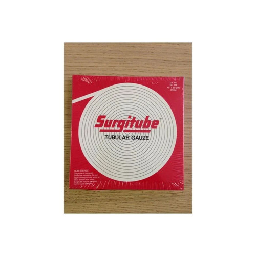Gentell - Surgitube - Gl-205F - Tubular Gauze Bandage 7/8" X 5 Yds Size 2, Latex - Free, Beige, For Large Fingers, Toes, Use Without Applicator - Package/1
