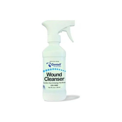 Gentell - 10080 - Wound Cleanser 8 Oz Spray Bottle - Temporary Replacement Zrwc8 - Each