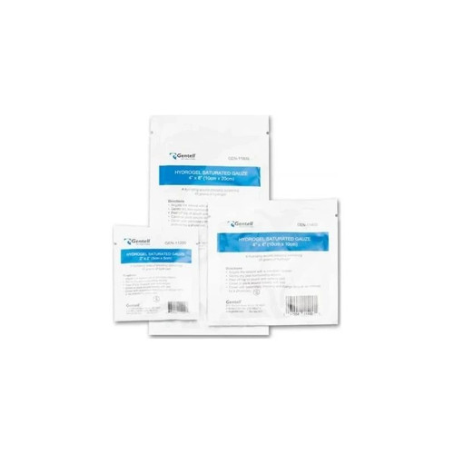 Gentell - Gen11400 - Hydrogel Saturated Gauze, 4" X - Box/10